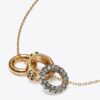 Conjunto de collar y aretes Icon Pavé