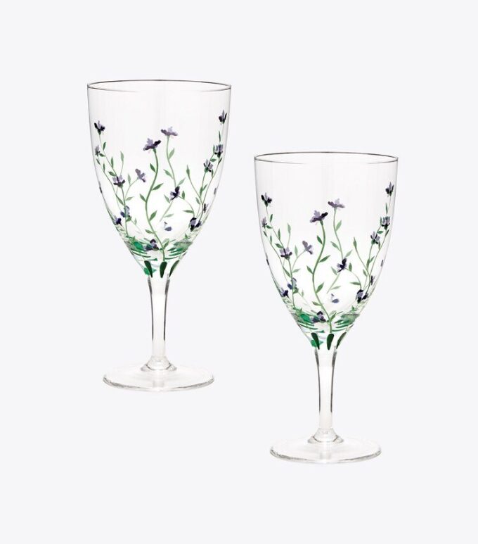 Copa de vino Jolie Fleur, juego de 2 Copa de vino Jolie Fleur, juego de 2
