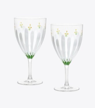 Copa de vino Spring Meadow, juego de 2