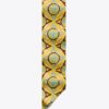 Corbata de seda con monograma mosaico a doble cara Corbata de seda con monograma mosaico a doble cara