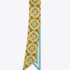 Corbata de seda con monograma mosaico a doble cara Corbata de seda con monograma mosaico a doble cara