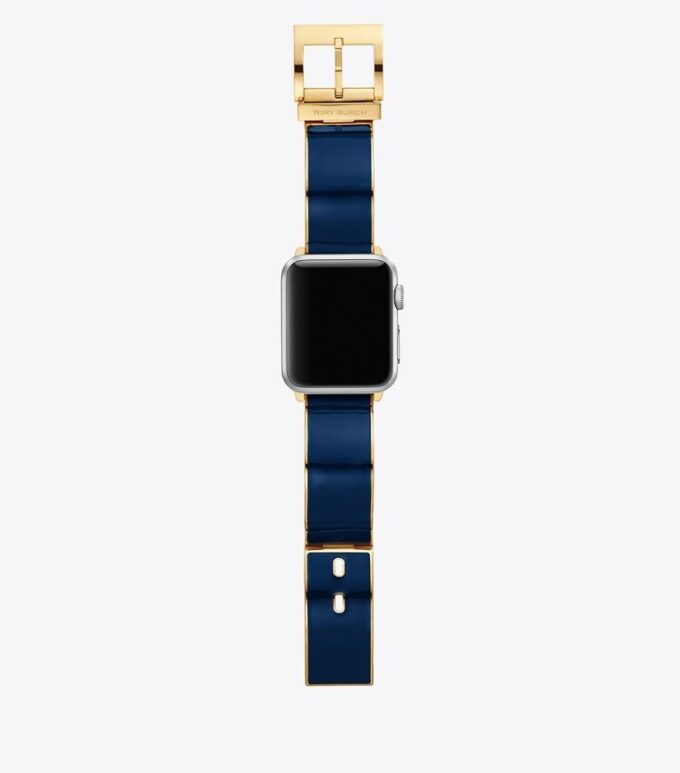 Correa Buddy Bangle para Apple Watch®, dorada/azul marino, 38 mm x 40 mm Correa Buddy Bangle para Apple Watch®, dorada/azul marino, 38 mm x 40 mm