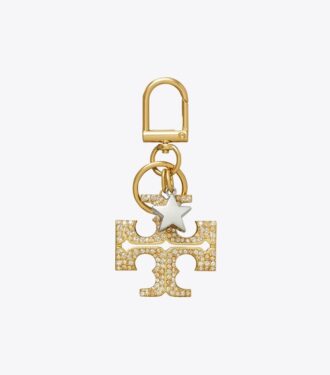 Dije para llaves con logotipo de estrella Kira Pavé