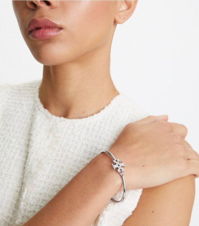 Eleanor Pavé Hinged Cuff Eleanor Pavé Hinged Cuff