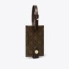 Etiqueta para equipaje de lona recubierta con T Monogram Etiqueta para equipaje de lona recubierta con T Monogram