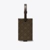 Etiqueta para equipaje de lona recubierta con T Monogram Etiqueta para equipaje de lona recubierta con T Monogram