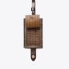 Etiqueta para equipaje de lona recubierta con T Monogram Etiqueta para equipaje de lona recubierta con T Monogram