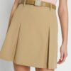 Falda de golf de sarga técnica Falda de golf de sarga técnica
