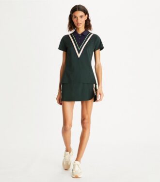 Falda de tenis de piqué técnico