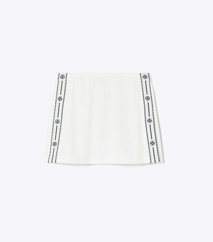 Falda de tenis Tech Piqué Logo Stripe Falda de tenis Tech Piqué Logo Stripe