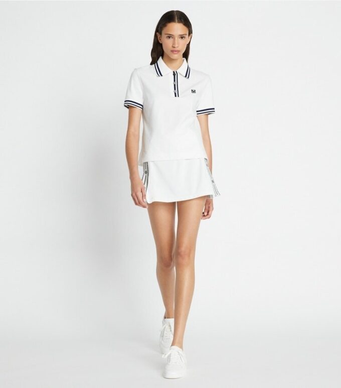 Falda de tenis Tech Piqué Logo Stripe Falda de tenis Tech Piqué Logo Stripe