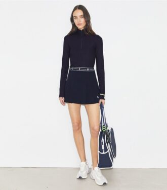 Falda de tenis Tech Twill con cinta con logotipo