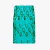 Falda de viscosa jacquard