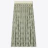 Falda jacquard con pliegues Falda jacquard con pliegues