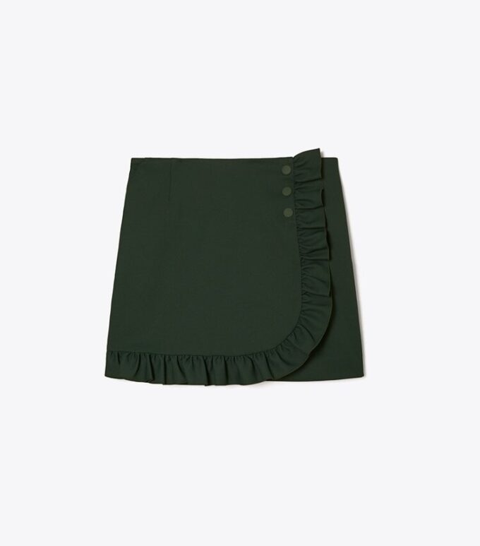Falda pantalón con volantes Tech Twill Falda pantalón con volantes Tech Twill