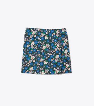 Falda pantalón de golf de sarga técnica estampada Falda pantalón de golf de sarga técnica estampada