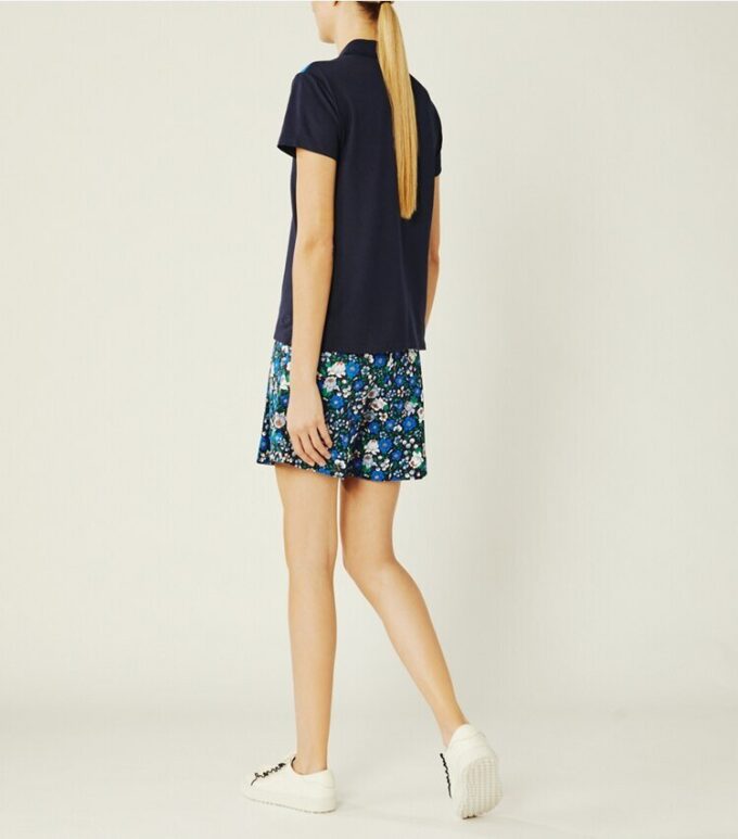 Falda pantalón de golf de sarga técnica estampada Falda pantalón de golf de sarga técnica estampada