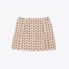 Falda pantalón de popelín estampada Falda pantalón de popelín estampada