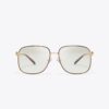 Gafas de metal cuadradas Miller Gafas de metal cuadradas Miller