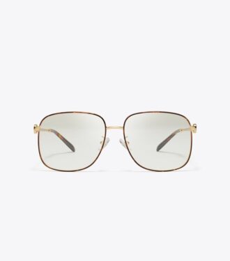 Gafas de metal cuadradas Miller