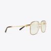 Gafas de metal cuadradas Miller Gafas de metal cuadradas Miller
