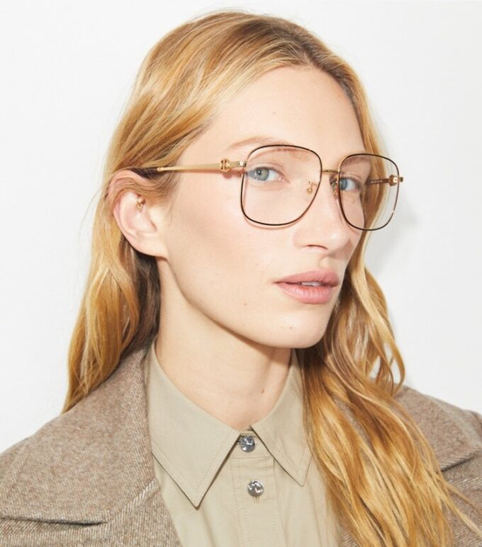 Gafas de metal cuadradas Miller Gafas de metal cuadradas Miller