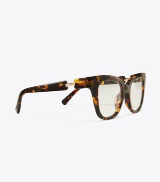 Gafas de ojo de gato oversize perforadas
