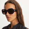 Gafas de sol cuadradas oversize
