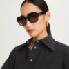 Gafas de sol cuadradas oversize con logotipo