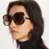 Gafas de sol cuadradas oversize Eleanor