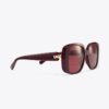 Gafas de sol cuadradas oversize perforadas