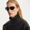 Gafas de sol de ojo de gato perforadas Gafas de sol de ojo de gato perforadas