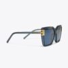 Gafas de sol Eleanor oversize con montura de ojo de gato Gafas de sol Eleanor oversize con montura de ojo de gato