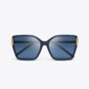 Gafas de sol Eleanor oversize con montura de ojo de gato Gafas de sol Eleanor oversize con montura de ojo de gato