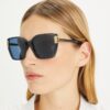 Gafas de sol Eleanor oversize con montura de ojo de gato Gafas de sol Eleanor oversize con montura de ojo de gato