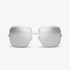Gafas de sol Eleanor oversize de metal cuadradas