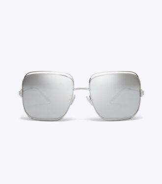 Gafas de sol Eleanor oversize de metal cuadradas