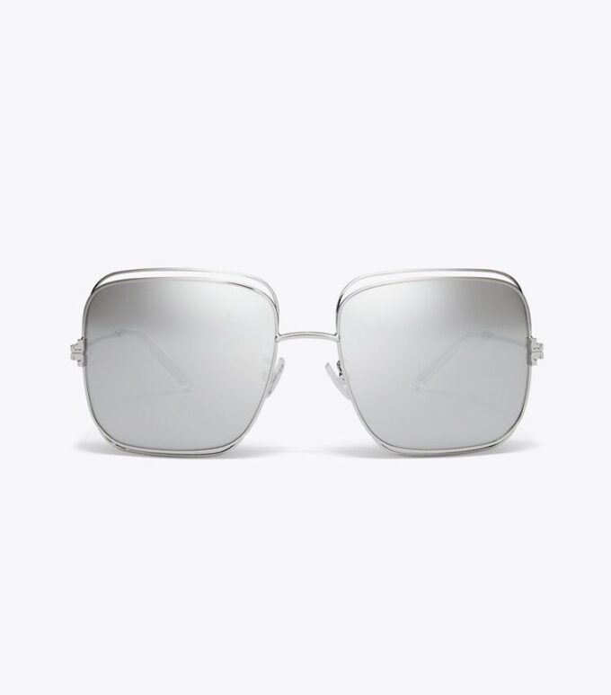 Gafas de sol Eleanor oversize de metal cuadradas
