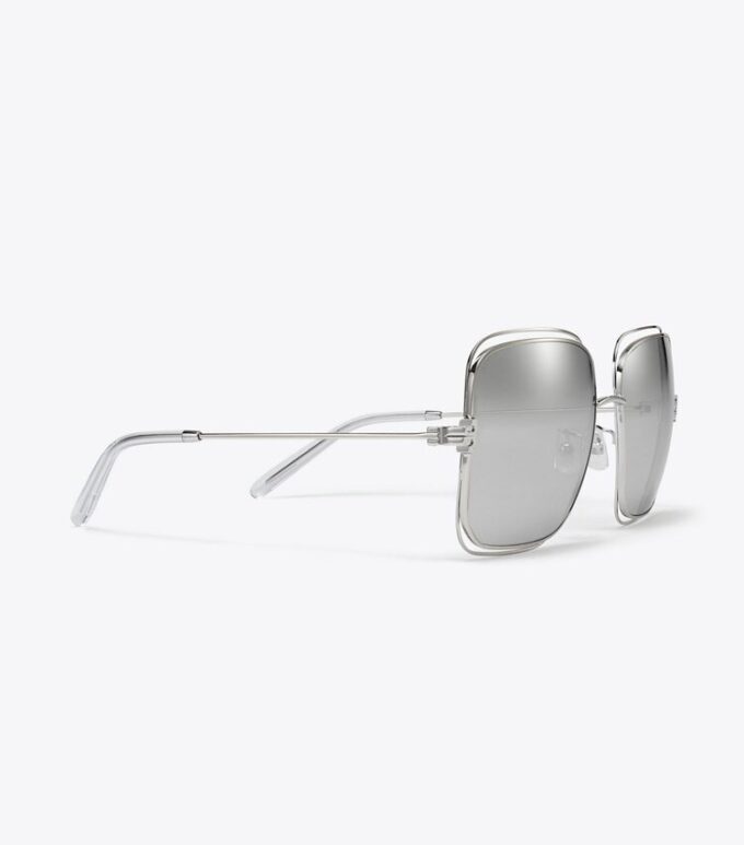 Gafas de sol Eleanor oversize de metal cuadradas