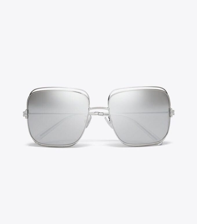Gafas de sol Eleanor oversize de metal cuadradas
