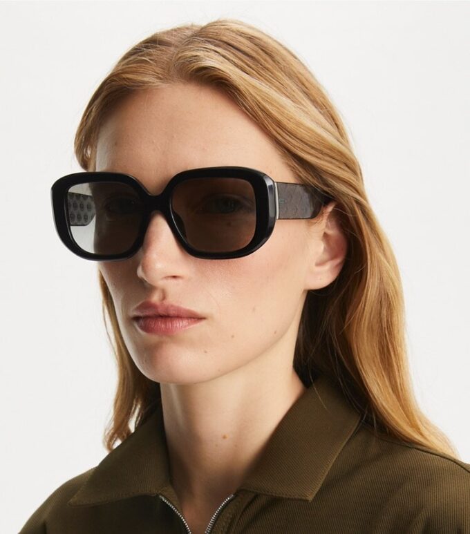 Gafas de sol geométricas con T Monogram Gafas de sol geométricas con T Monogram