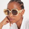 Gafas de sol geométricas oversize Kira