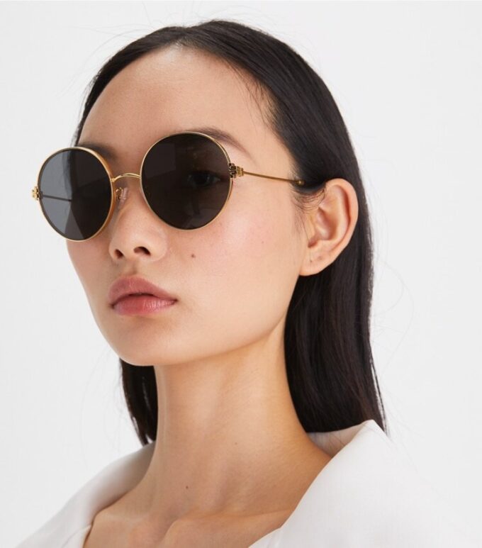 Gafas de sol redondas Eleanor Metal