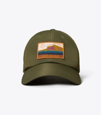 Gorra de béisbol de nailon con parche