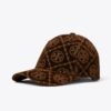 Gorra de béisbol de terciopelo con T Monogram Gorra de béisbol de terciopelo con T Monogram