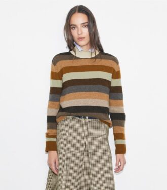 Jersey de cuello alto de lana merino
