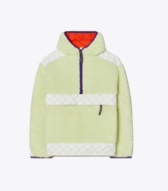 Jersey oversize con capucha y forro polar