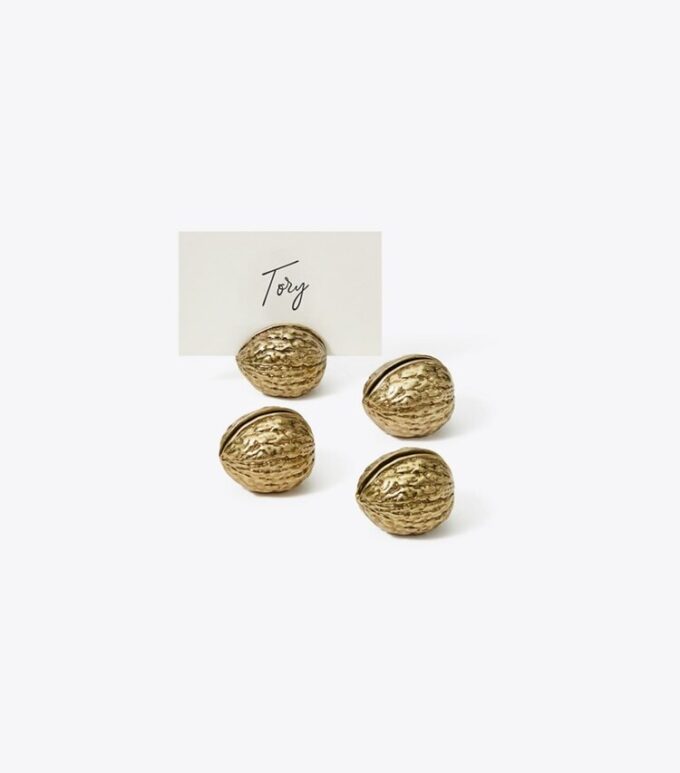 Juego de 4 tarjeteros Walnut Juego de 4 tarjeteros Walnut
