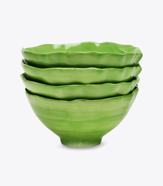Juego de 4 tazones para sopa Lettuce Ware