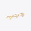 Juego de anillos apilables Forget Me Not Juego de anillos apilables Forget Me Not